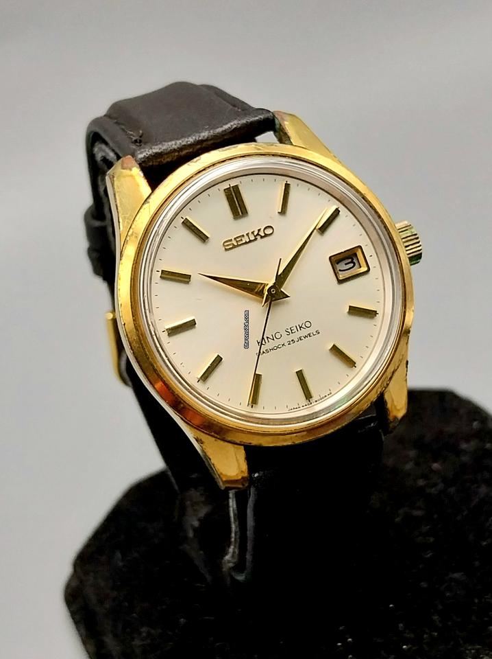 Seiko King KS King Seiko 4402-8000 Oct 1966 14K Gold Filled Mens Vintage Watch