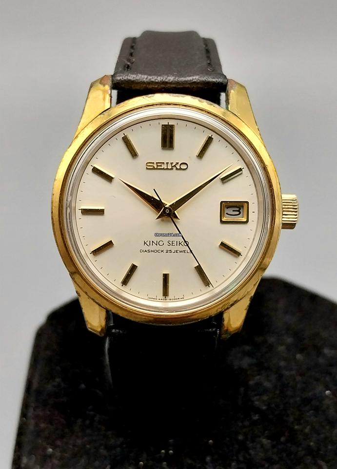 Seiko King KS King Seiko 4402-8000 Oct 1966 14K Gold Filled Mens Vintage Watch