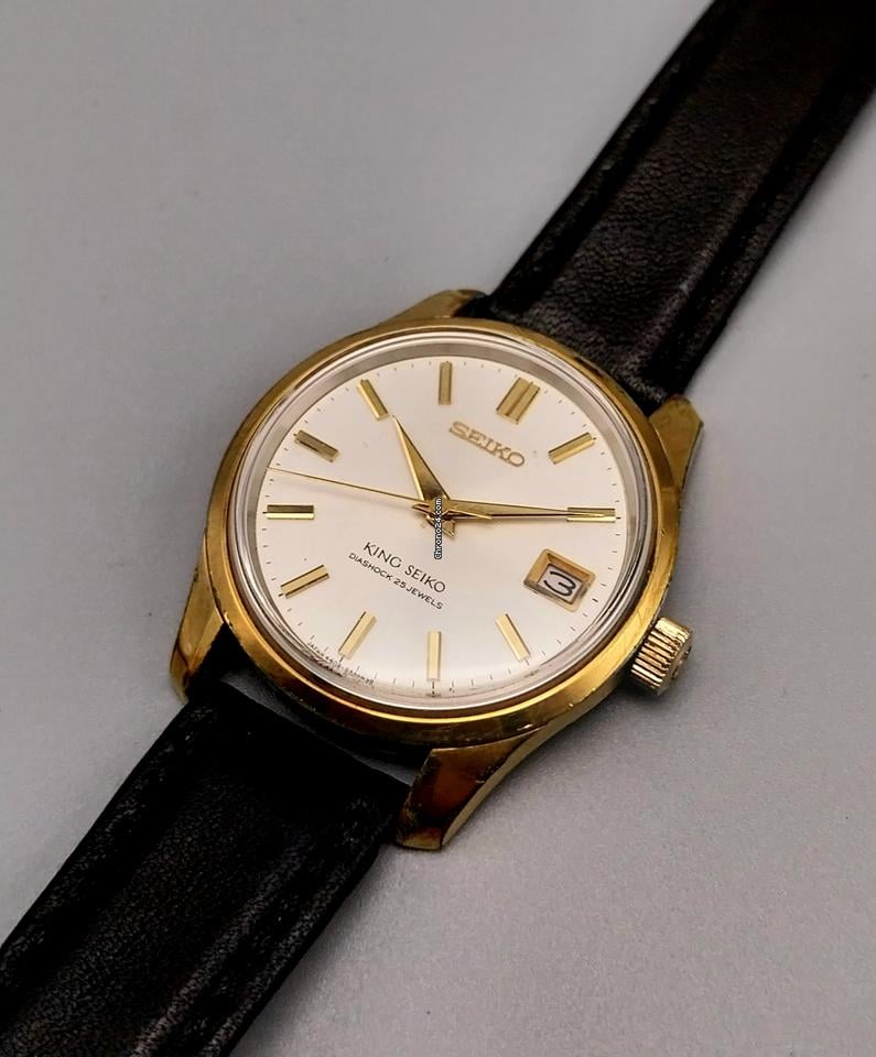 Seiko King KS King Seiko 4402-8000 Oct 1966 14K Gold Filled Mens Vintage Watch