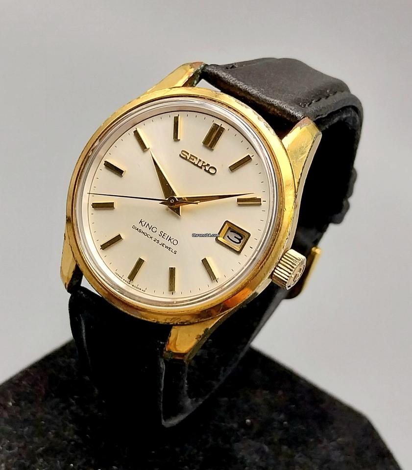 Seiko King KS King Seiko 4402-8000 Oct 1966 14K Gold Filled Mens Vintage Watch