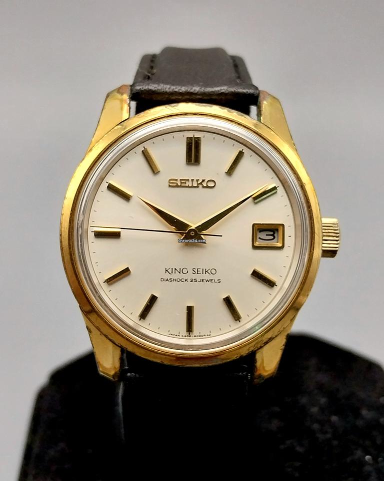 Seiko King KS King Seiko 4402-8000 Oct 1966 14K Gold Filled Mens Vintage Watch